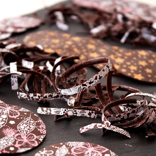 How to work with transfer sheets - Recipe photo by Ralitsa