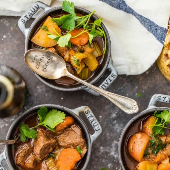 Guinness Beef Stew - Recipe photo by the cookie rookie