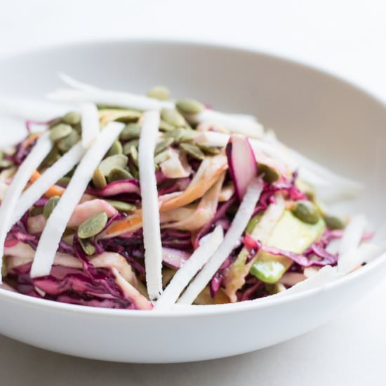 Simple Turnip Salad - Recipe photo by happyhealthblog