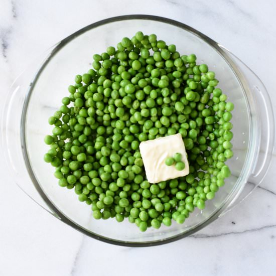 Buttered Peas - Recipe photo by apleasantlittlekitchen