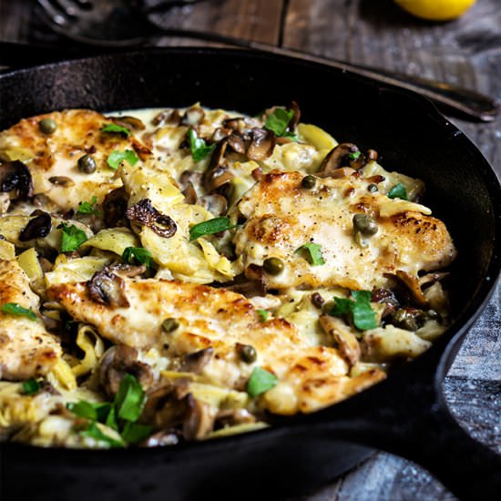 Chicken Scallopini - Recipe photo by viktoriastable
