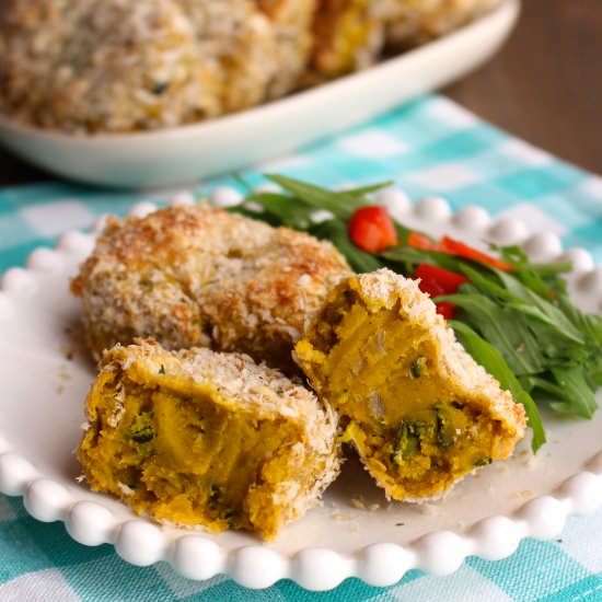Baked Kabocha Croquette - Recipe photo by frugalnutrition