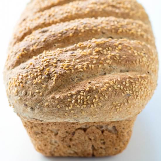 Whole Grain Spelt Bread - Recipe photo by Leelalicious