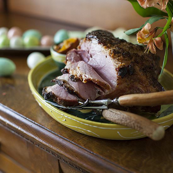 Easter Ham – dulce de leche glazed - Recipe photo by bitebymichelle