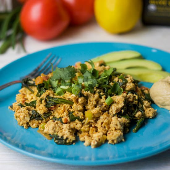 Tofu Scramble - Recipe photo by HappyGut