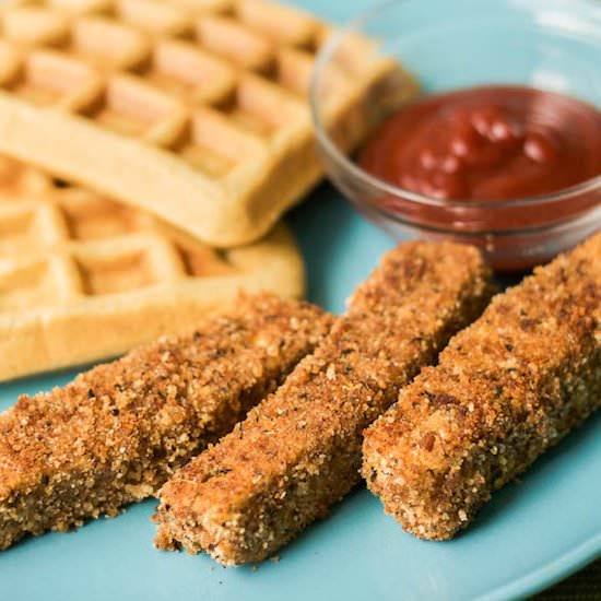 Vegan "Chicken" Nuggets - Recipe photo by HappyGut