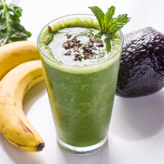 Vegan Shamrock Shake - Recipe photo by NamelyMarly