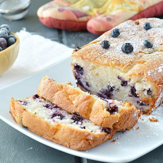 Eggless Blueberry Cake - Recipe photo by ruchiskitchen