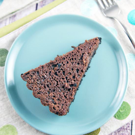 Chocolate Buttermilk Pie - Recipe photo by bunsenburnerbakery