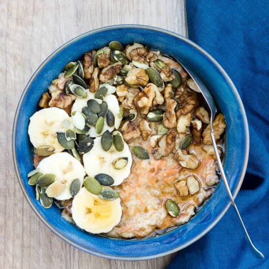 Slow Cooker Carrot Cake Oats - Recipe photo by recipesfromapantry