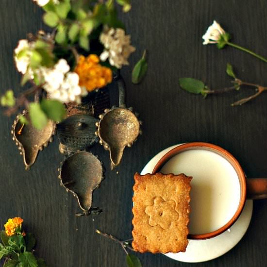 Toasted Coconut Whole Wheat Cookies - Recipe photo by Maniche