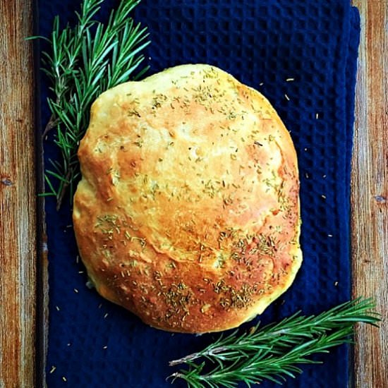 Rustic Rosemary Focaccia - Recipe photo by mygorgeousrecipes