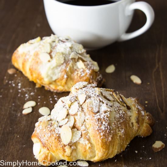 Almond Croissant - Recipe photo by simplyhomecooked