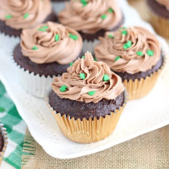 Guinness Cupcakes - Recipe photo by thegoldlininggirl