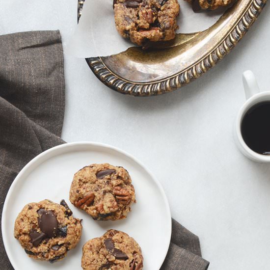 Fig & Pecan Breakfast Cookies - Recipe photo by AnEdibleMosaic