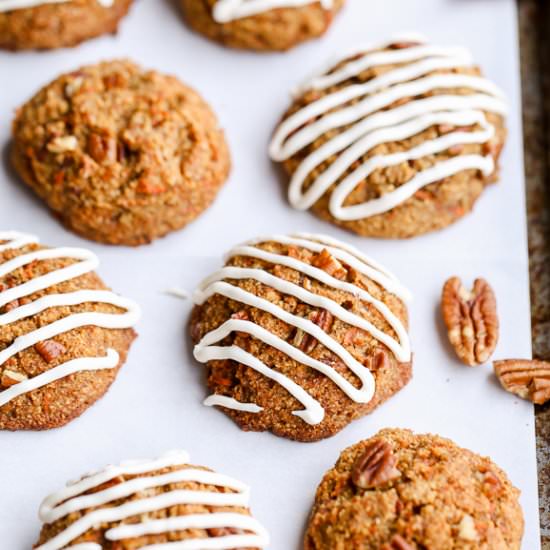 Carrot Cake Cookies - Recipe photo by bakerita