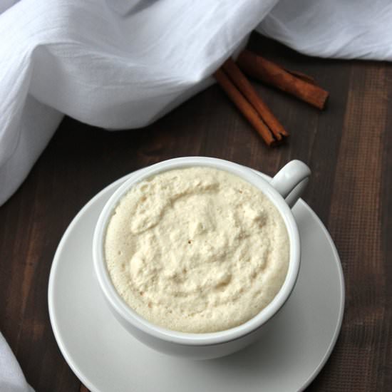 Eggnog Latte - Recipe photo by acleanplate