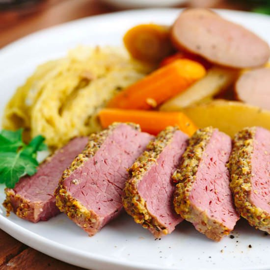 Slow Cooker Corned Beef - Recipe photo by Jessica Gavin