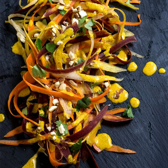 Carrot Almond Salad - Recipe photo by viktoriastable