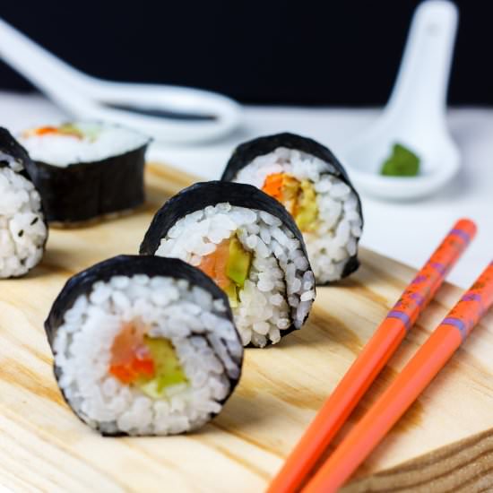 Homemade Sushi - Recipe photo by Happy Foods Tube