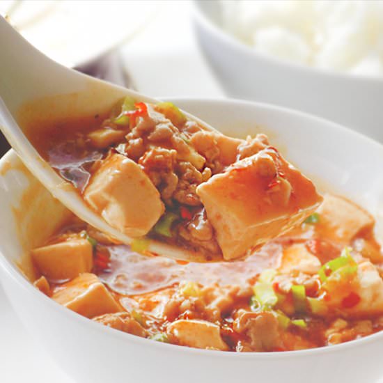 Mabo Doufu – Japanese Style Recipe - Recipe photo by Yum Notes