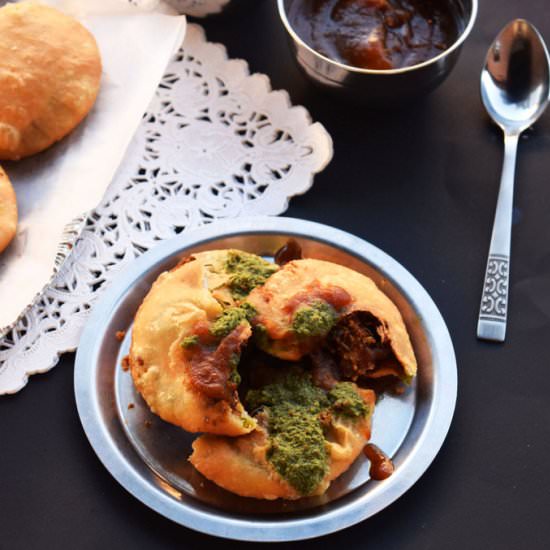Matar Kachori - Recipe photo by cooking with sapana