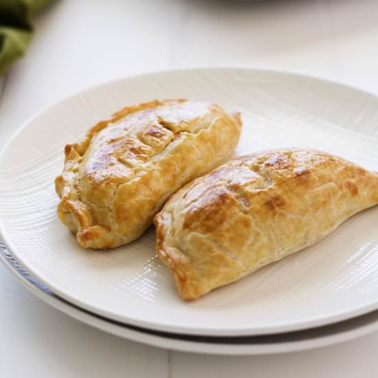 Green Chile Chicken Enchilada Pies - Recipe photo by kitchengidget
