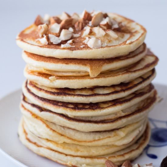 Ricotta Pancakes - Recipe photo by Louisesmadblog