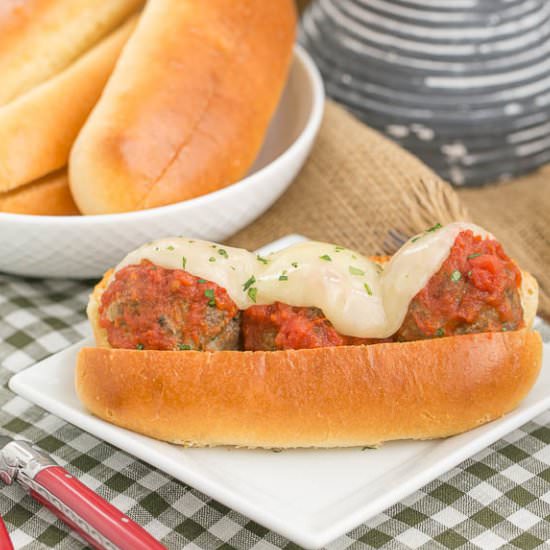Italian Meatball Sub - Recipe photo by thatskinnychickcanbake