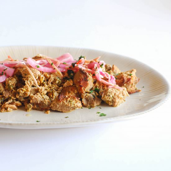 Slow Cooker Haitian Pork - Recipe photo by aducksoven