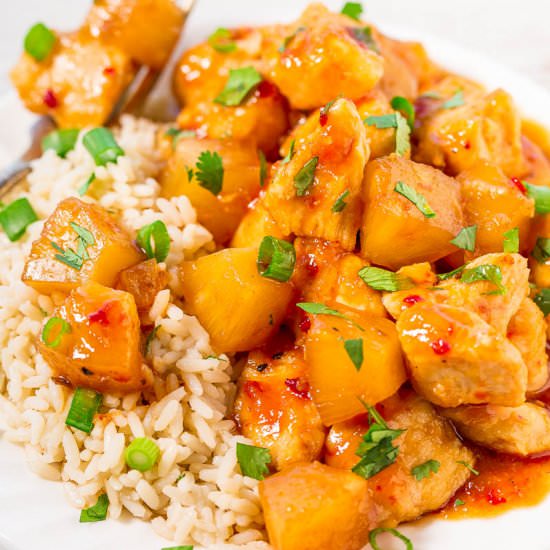 Slow Cooker Hawaiian Chicken - Recipe photo by Averie