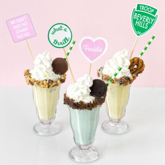 Troop Beverly Hills Milkshakes - Recipe photo by studiodiy