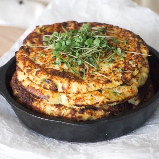 Cauliflower Tortillas - Recipe photo by FlyingFoodie