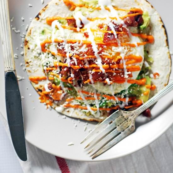 Fried Egg Breakfast Tacos - Recipe photo by thecharmingdetroiter