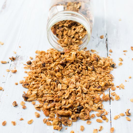 French Toast Granola - Recipe photo by crumbkitchen