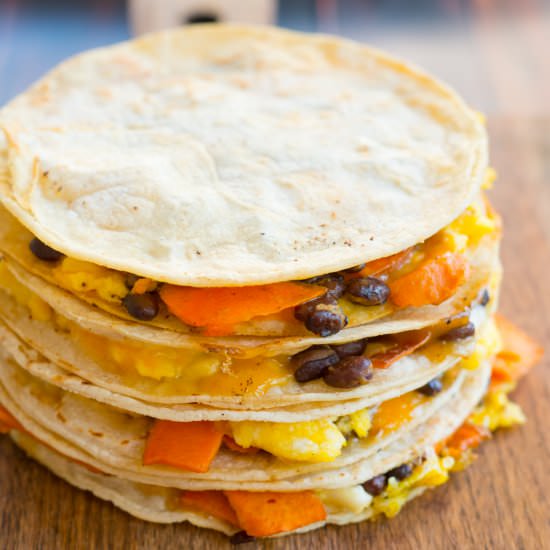 Gluten Free Breakfast Quesadillas - Recipe photo by garlicmysoul