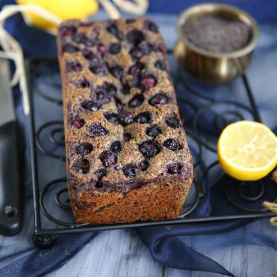 Einkorn Chia Poppy Loaf Cake - Recipe photo by angiesrecipes