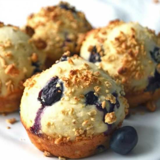 Lemon Blueberry Muffins - Recipe photo by katemovingforward