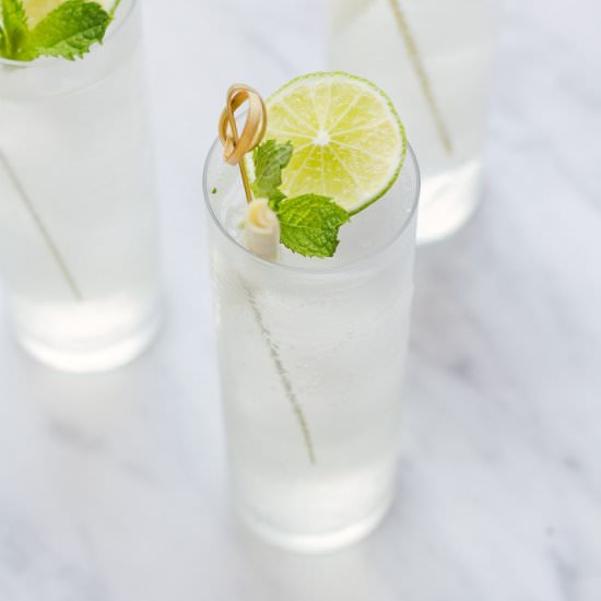 Lemongrass Gin and Tonic - Recipe photo by SaltandWind