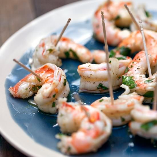 Pickled Shrimp by Hugh Acheson - Recipe photo by pannacooking