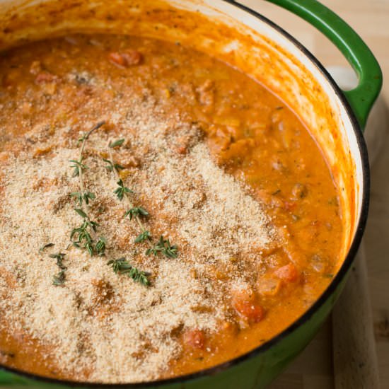 Mushroom Cassoulet - Recipe photo by garlicmysoul
