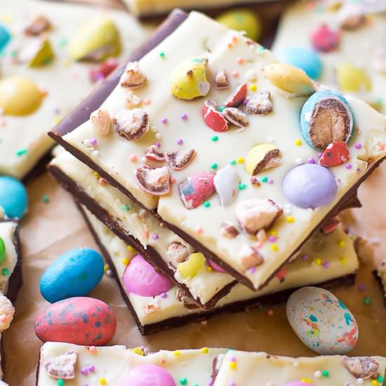 Easter Bunny Bark - Recipe photo by sallysbakingaddiction
