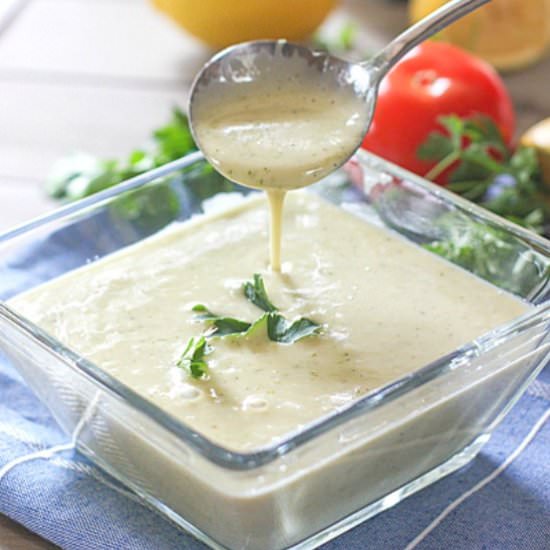 Lemon Dijon Vinaigrette - Recipe photo by laughingspatula.com
