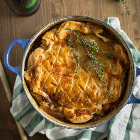Steak & Stout Pie - Recipe photo by portandfin