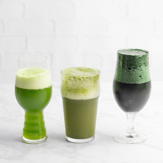 Green Beer Without Food Coloring - Recipe photo by wholefully