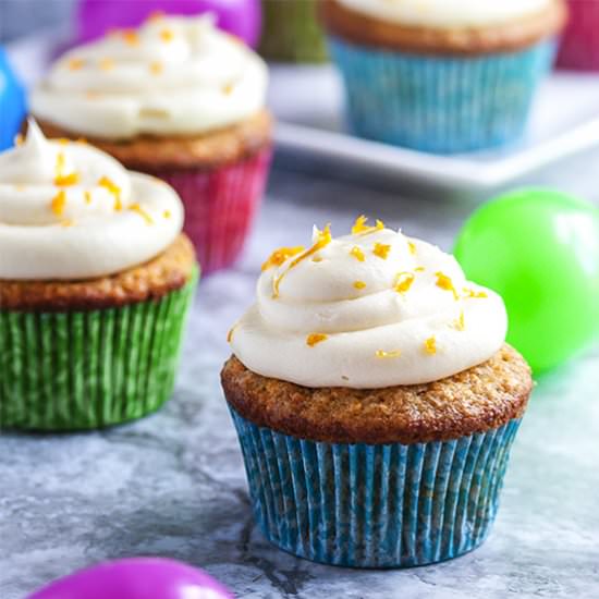 Moist Carrot Cake Cupcakes - Recipe photo by justalittlebitofbacon