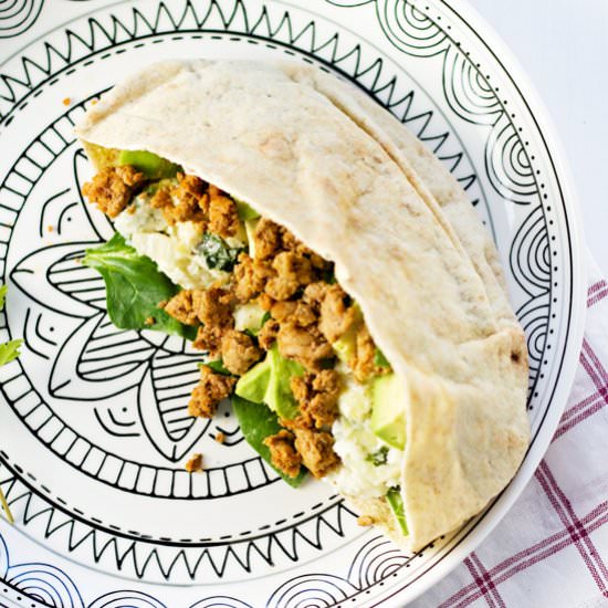 Ground Turkey Pita Pockets - Recipe photo by Jar Of Lemons