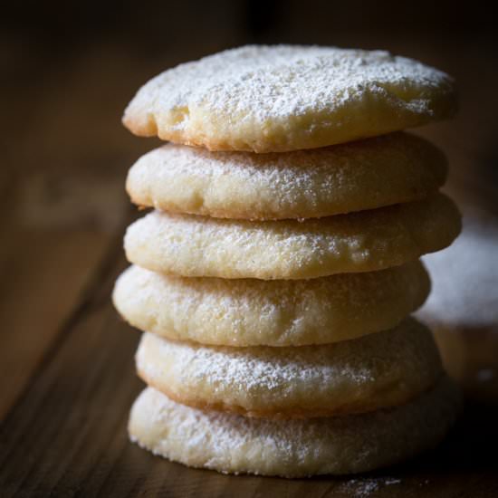 Gluten Free Lemon Cookies - Recipe photo by Noshtastic