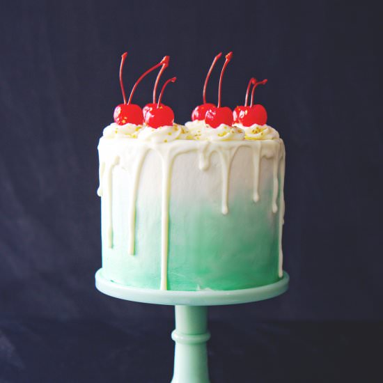 Shamrock Shake Cake - Recipe photo by Rachelsally