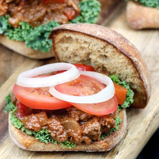 Whole Food Sloppy Joes - Recipe photo by simplysissom